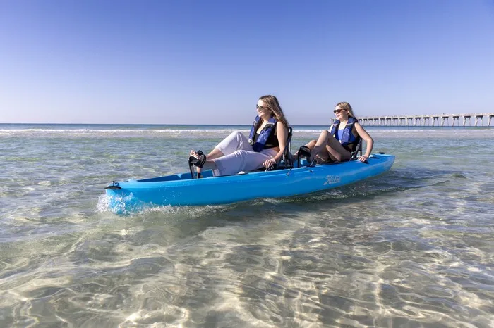 Hobie Mirage Compass Duo—Tandem 2-Person Pedal Kayak with MirageDrive  180/GT – Action Watersports in Auburndale, Florida