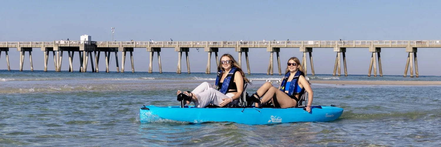 Hobie Mirage Compass Duo—Tandem 2-Person Pedal Kayak with MirageDrive  180/GT – Action Watersports in Auburndale, Florida